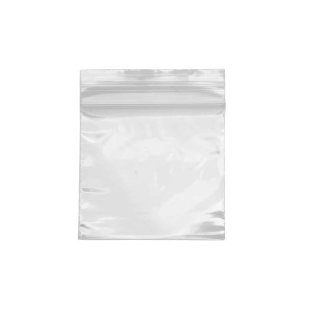 100 Self Sealing Plastic Bags Clear 2x2 Inches