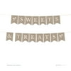 Sweets & Treats Burlap Pennant Party Banner