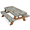 Multicolor 2, variant on ADECORIVY Fish White Black Picnic Table Cover with Bench Covers, Waterproof Camping Table Cover with Elastic Edges, Fitted Tablecloth Outdoor Essentials 72 Inch