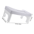 thumbnail image 2 of GETAJGHSD Stool For Bathroom Plastic Step Stool Sturdy Support 1Pcs, 2 of 7