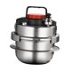 thumbnail image 5 of Stainless Steel 5 Minutes Quickly Cooking Multifunction Camping kusrkot Olla a presión, 5 of 8