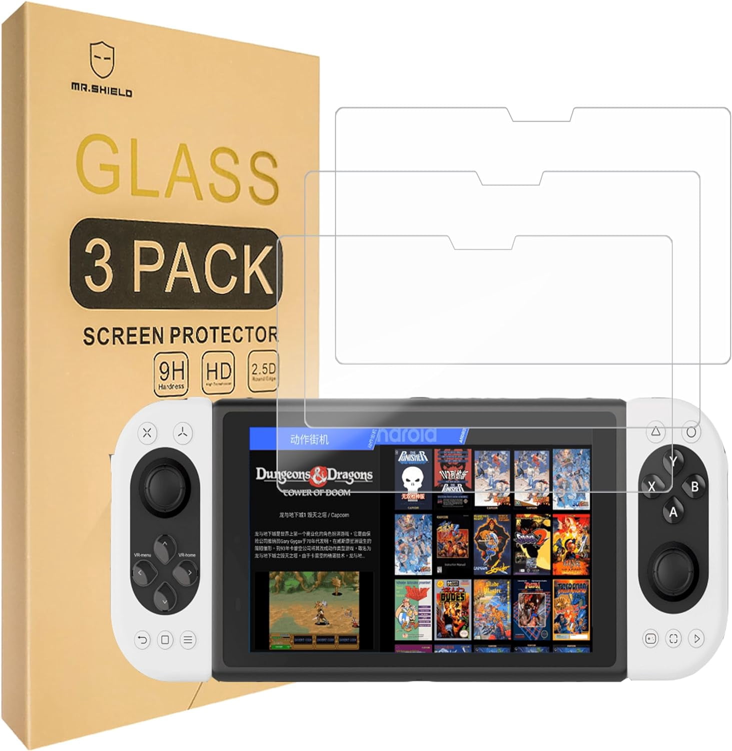 Mr.Shield Screen Protector compatible with Anbernic RG556 