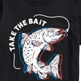 thumbnail image 3 of Instant Message - Take The Bait Fish - Men's Short Sleeve Graphic T-Shirt, 3 of 6