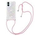 thumbnail image 1 of Funda FOXDOCK para iPhone 16 Plus con Cuerda Ajustable, Brillo Líquido, Protección Antigolpes y Lente – Ideal para Regalo, 1 of 6