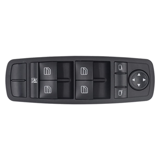Interruptor de ventana de energía eléctrica, piezas de vehículo, moldura negra, suministros interiores de automóvil, botón de ventana para Mercedes Soledad Interruptor de ventana eléctrico