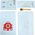 thumbnail image 3 of Vacuum Bags 12 Pack Compatible with Miele FJM Bags AirClean 3D Efficiency Vacuum Cleaner  Include 4 Pair Pre-Motor and Post-Motor Filters, 3 of 6