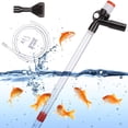 thumbnail image 1 of Limpiador de grava NQ para acuarios cambiador de agua con sifón de agua y botón de aire, 1 of 3
