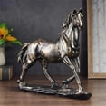 thumbnail image 3 of House of Avana Handcrafted Resin Running Horse Statue in Copper, 3 of 4