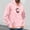001 Pink, variant on Men's Christmas Hoodie Funny Christmas Sweater Xmas Holiday Long Sleeve Casual Pullover