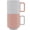 Pink, variant on American Atelier Stackable Coffee Mugs, Set of 2 - Coral