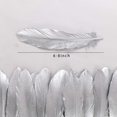 thumbnail image 2 of 80 Pieces Silver Feathers for Craft Wedding Home Party Decorations, 6-8 Inches Silver Craft Feathers, 2 of 7