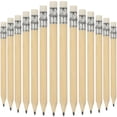 thumbnail image 1 of 35Pcs Half Pencils with Eraser Golf Pencils Golf Pocket Pencils Short Wood Pencil Log Pencils, 1 of 8