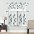 thumbnail image 4 of Kitchen Curtains Valances, Flower Bird Plant Spring Summer Fall Floral Short Rod Pocket Valances for Windows for Bedroom, Bathroom, 1 Panel, 42" W x 12" L, 4 of 6