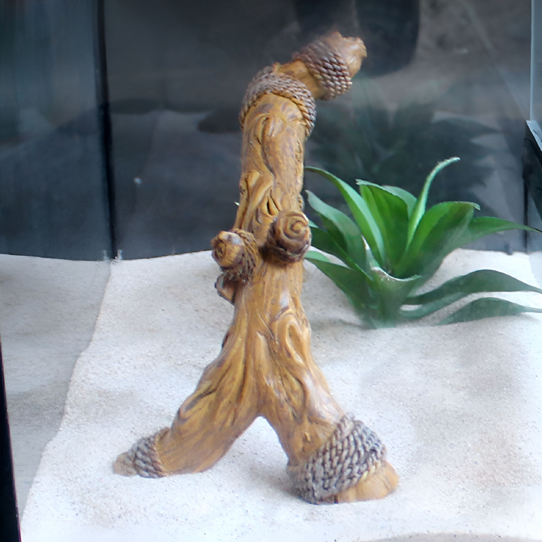 BPPEG Reptile Climbing Branch For Terrariums Snake Decor For Tanks Driftwood For Aquariums Reptile Resin Wood Branch Accessories