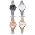 thumbnail image 1 of Offre Spéciale, vansvar Montre Quartz Décontractée Bracelet en Acier Inoxydable Montre Analogique, PENDANE, Or, 1 of 9
