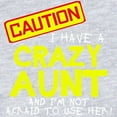 thumbnail image 2 of CafePress - I Have A Crazy Aunt Body Suit - Cute Infant Bodysuit Baby Romper - Size Newborn - 24 Months, 2 of 3