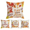 thumbnail image 3 of Mosiee 18X18 Inch Fall For Leaf Cover Thanksgiving Throw Autumn Sofa Cover, 3 of 9
