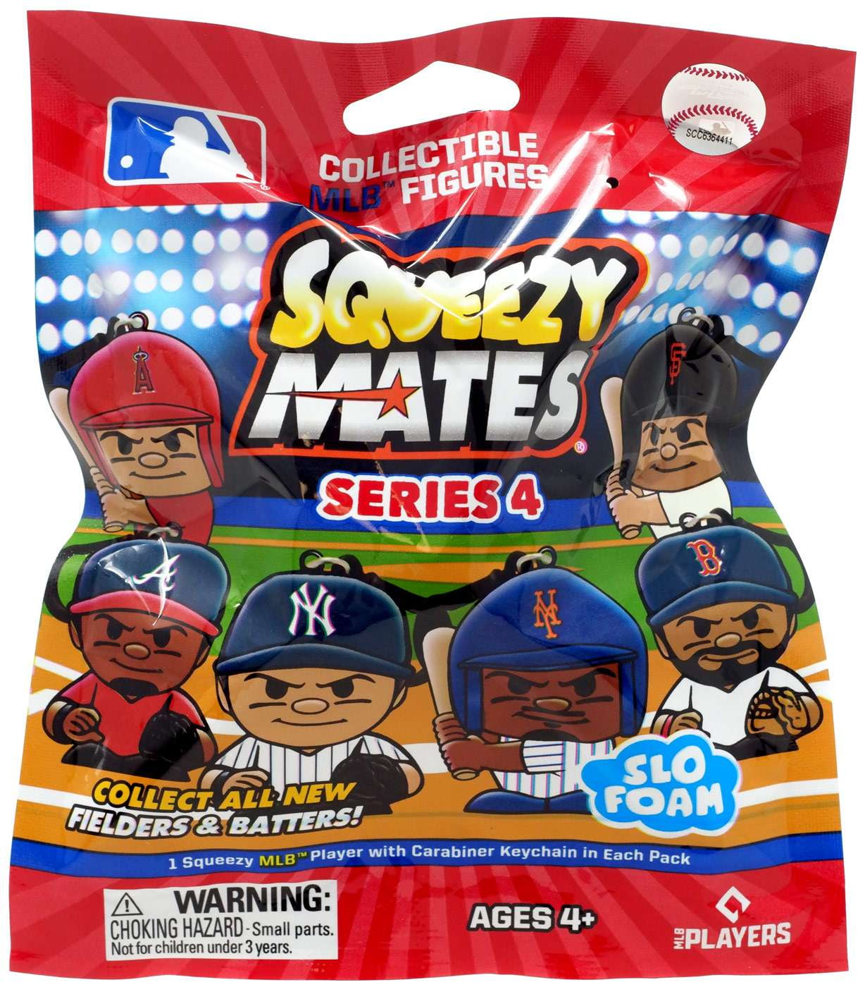 MLB Squeezy Mates Series 4 Mystery Pack
