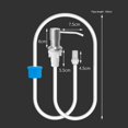 thumbnail image 5 of Soumake Stainless Steel Sink Soap Dispenser With 100Cm Extension Tube Press Kitchen Countertop Built-In Sink Dishwashing Liquid Soap Dispensing Pump Head, 5 of 7