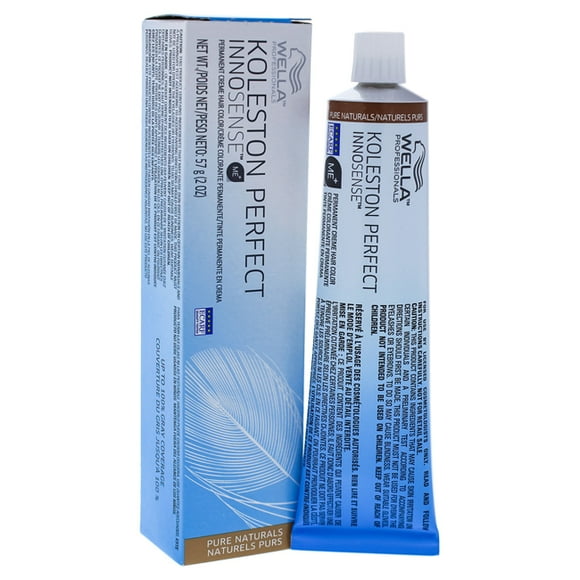 Koleston Perfect Innosense Permanent Creme Hair Color - 4 0 Medium Brown-Natural by Wella for Unisex - 2 oz Hair Color