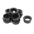 thumbnail image 3 of 10 PCS 25mm Mounted Dia Plastic Snap in Cable Hose Bushing Grommet Protector, 3 of 4
