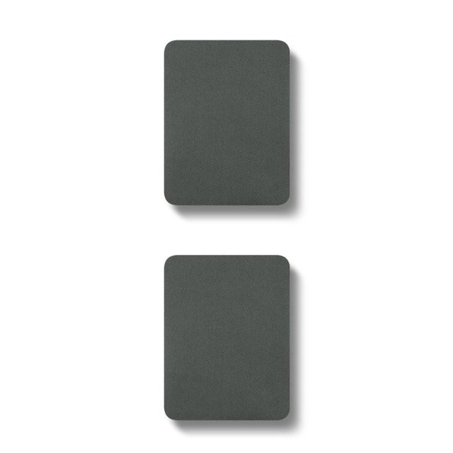 Billuyoard Iron on Patches No Ironing DIY Patch Self-adhesive Blank Style Knee Simple Embellishment Elbow for Clothes Jeans Jackets Type2 NO2