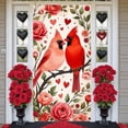 thumbnail image 3 of Dark Be Mine Banner Red Heart Skeleton Love Backdrop Romantic Theme Heart Decoration Love Theme Banner for Valentine's Day Party Romantic Date Photo Shoot, 3 of 9