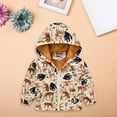 thumbnail image 2 of Mercatoo Boys Girls Windbreaker Hooded Jacket Camouflage Print Lightweight Rain Coat Waterproo𝐟 Outwear for Kids Hoodie with Pockets, 2 of 8