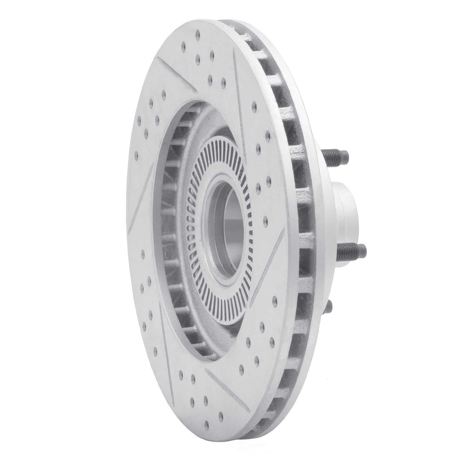 Dynamic Friction Company 830-54141L DFC Geoperformance Rotor - Drilled and Slotted