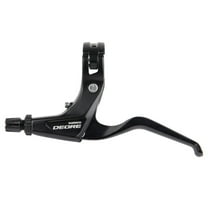 SHIMANO Deore 611 3-Finger Mountain Bicycle V-Brake Lever - BL-T611 Black - Left Side