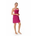 thumbnail image 2 of Women's V Neck Backless Wrap Short Dress Spaghetti Strap Cover Up Bikini Beach Dress for Summer Holiday Vacation, 2 of 6