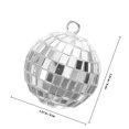 thumbnail image 2 of unbranded 10Ud Bola Disco Reflectante Plateada Para Colgar En Fiestas Y De Oficina, 2 of 6