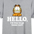 thumbnail image 3 of Garfield - Hello Go Home Now - Women's Oversized T-Shirt, 3 of 5