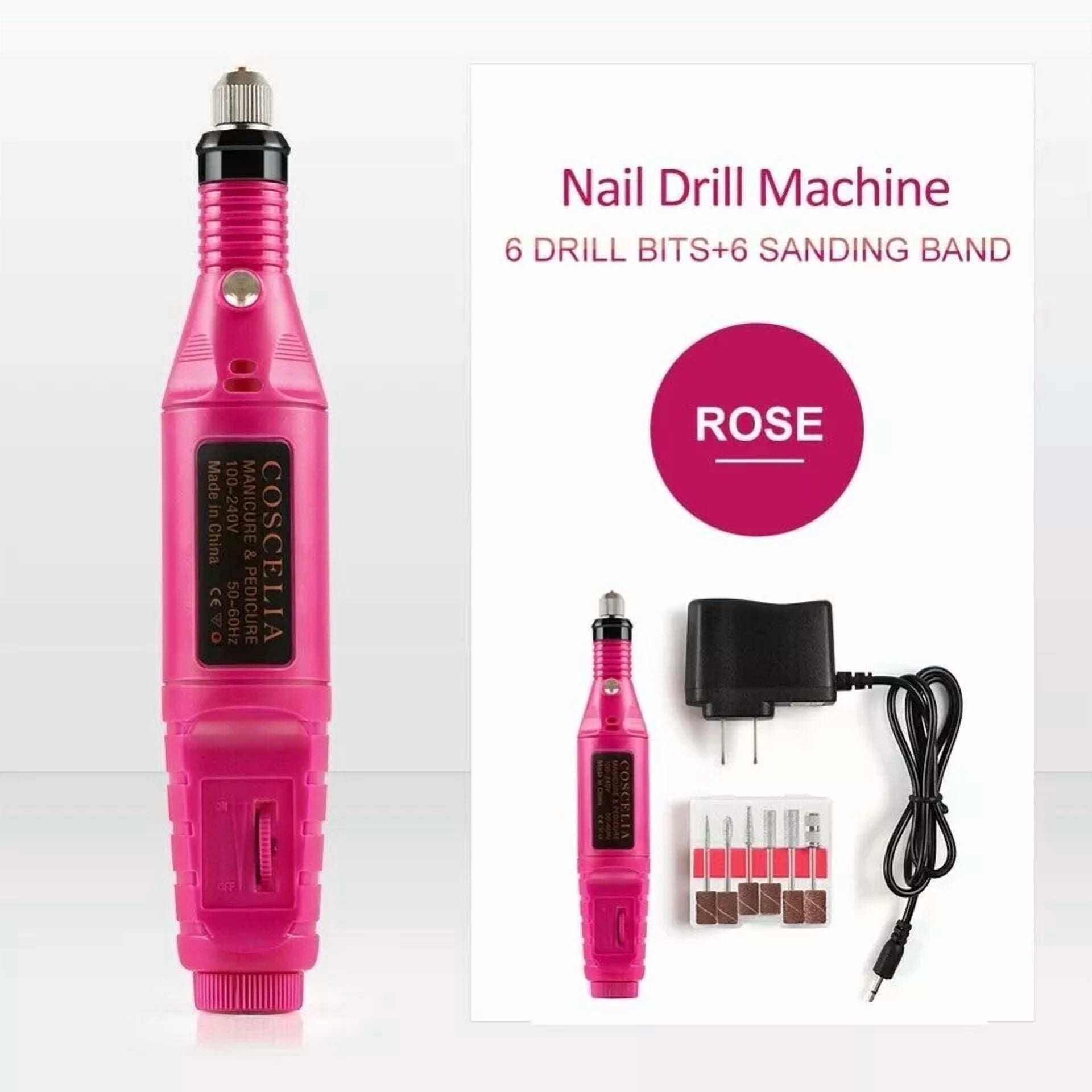 FLINT- Electric Drill Nail File Acrylic Art File Manicure Pedicure Portable Machine Kit