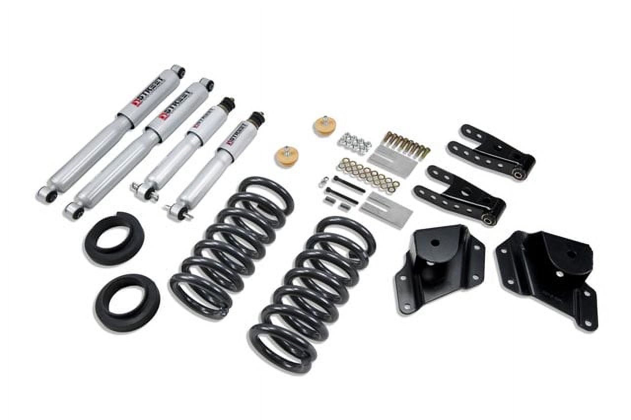 Belltech LOWERING KIT WITH SP SHOCKS Fits select: 1999-2000 CHEVROLET SILVERADO C1500, 2001 CHEVROLET SILVERADO K1500