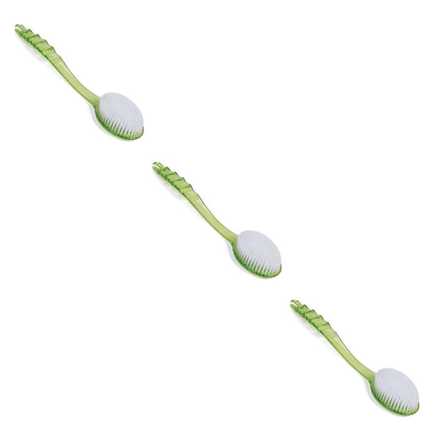 Wosthever Cepillo exfoliante para baño, masajeador de ducha, herramientas para fregar la piel del hogar, herramienta de baño, diseño de mango Type1 NO1