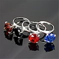 thumbnail image 1 of Godinger Diamond Ring Napkin Rings 4Col, 1 of 1