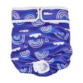 thumbnail image 2 of sunsanly Pet Menstrual Pants Female Dog Diapers Sanitary Panties Physiological Shorts Rainbow Prints Breathable Underwear for Small Medium Dogs, 2 of 8