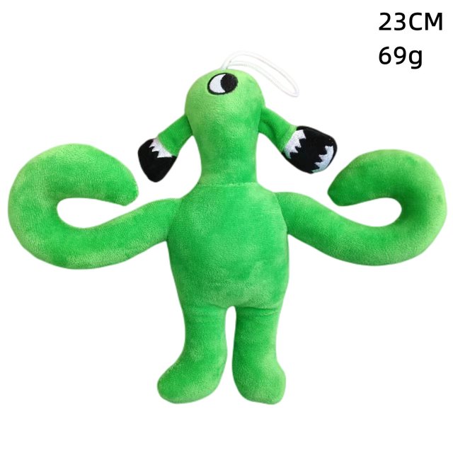 Garten of Banban Plush,Garten of Ban Ban Plushies Toys,Muñeco de peluche de algodón suave, adornos rellenos de juguete, regalo (23 cm) Rojo Verde Cocina, Decoración y Otros