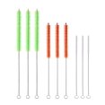 thumbnail image 1 of Juego de cepillos limpiadores de pajitas Lexic, 9 piezas, reutilizables, de colores largos, 1 of 8