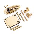 thumbnail image 1 of Guitar String Tree Retainer Set, Guitar Socket Board Guitar Neck Plate String Roller Retainer With Screws For Replacement, 1 of 8