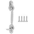 thumbnail image 2 of Hook Eye Latch,Door Eye Latch Set Hardware Fittings Barn Door Latch High Capacity, 2 of 14