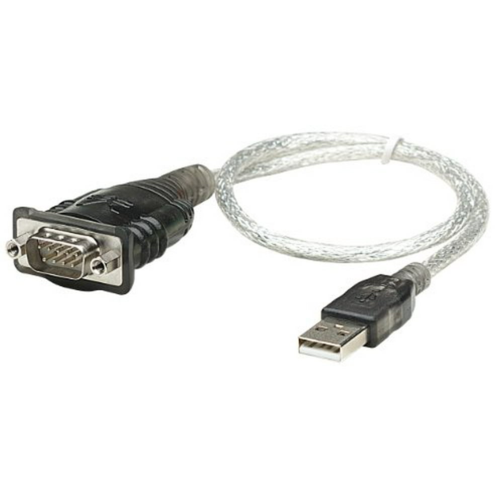 Manhattan 205146 USB to Serial Converter, 18"