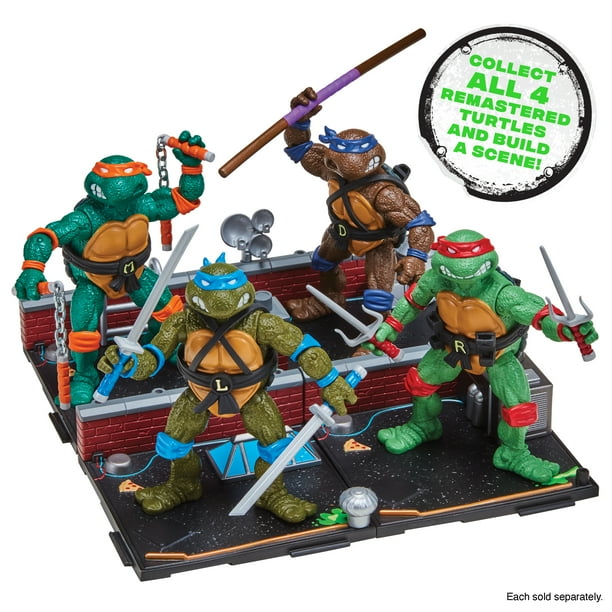Teenage Mutant Ninja Turtles: 4” Remastered Leonardo Action Figure