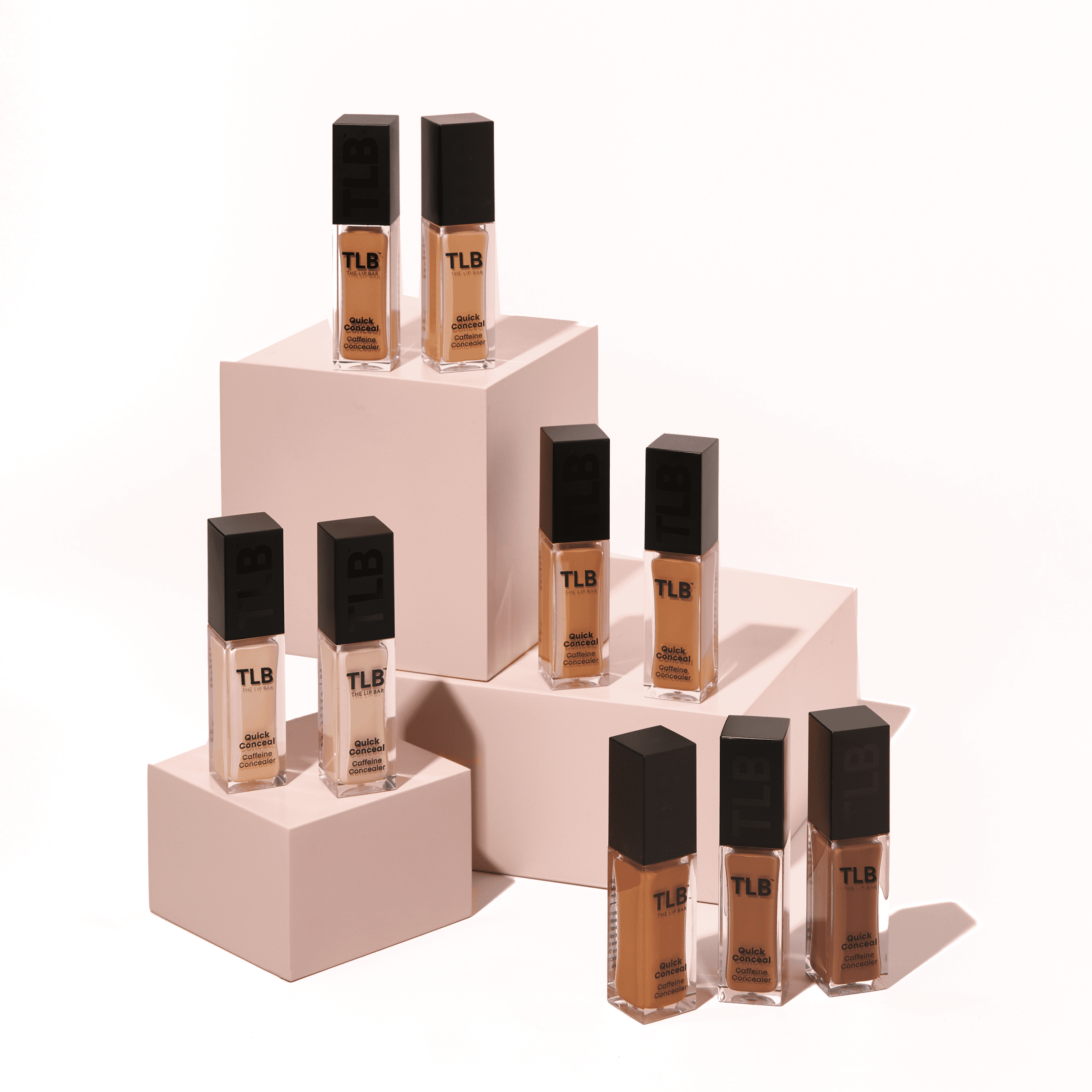 The Lip Bar Quick Conceal Caffeine Infused Concealer, Cinnamon 1.0, Hydrating, Medium Coverage