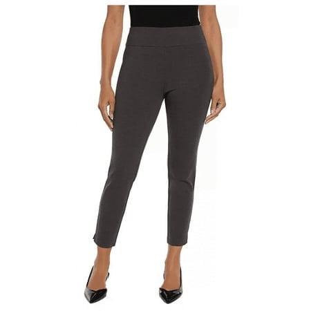 Express Women's Large Charcoal Heather Ponte Pant
