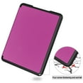 thumbnail image 3 of ELEHOLD Case for 7" 12th Generation Kindle Paperwhite/Kindle Colorsoft Signature Edition/Kindle Paperwhite Signature Edition 2024,Folio Slim Lightweight Hard Shell Case Smart Cover,Purple, 3 of 8