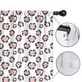 thumbnail image 4 of Blackout Kids Curtains,Pink and White Leopard Print Children's Insulated Curtains Set Of 2,Bedroom Essentials,Toddler Room Decor 42"x54", 4 of 5