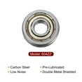thumbnail image 4 of Uxcell 604ZZ Ball Bearings 4mmx12mmx4mm Carbon Steel Double Shield 30 Pack, 4 of 6