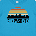 thumbnail image 4 of Inktastic El Paso Texas Skyline Retro Boys or Girls Baby T-Shirt, 4 of 5